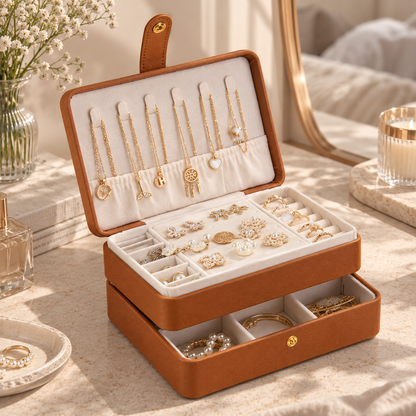 Large Jewelry Organizer with Drawer