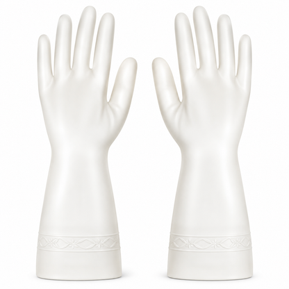 🔥Long Cuff Waterproof Kitchen Cleaning Gloves