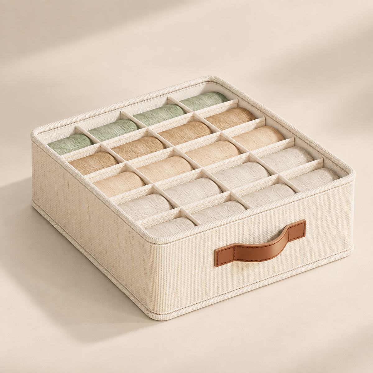 Fabric Drawer Organizer with 20 Compartments