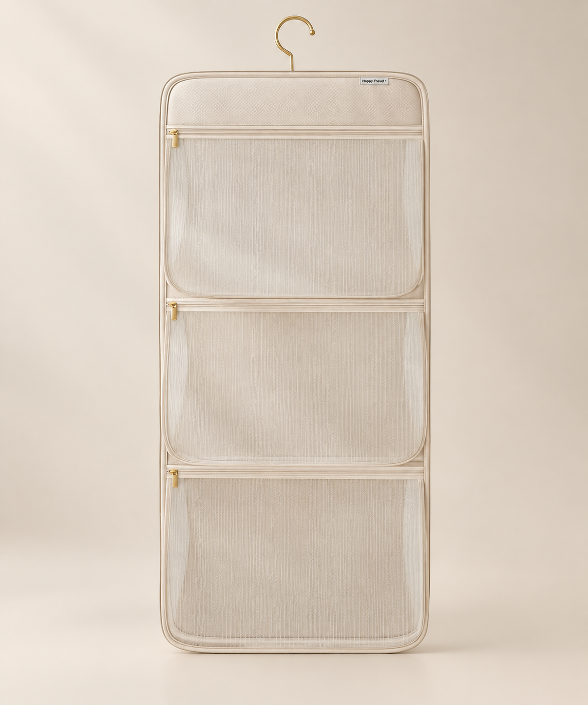 Hanging Closet Storage Bag with Zipper Pockets