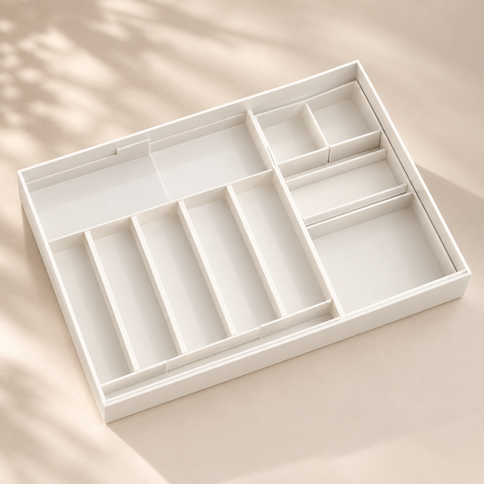 Adjustable Drawer Organizer Tray