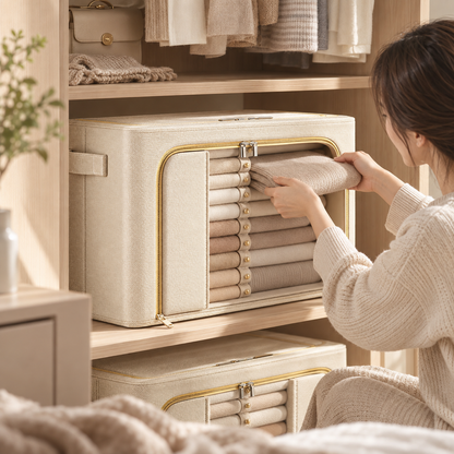 Front-Opening Clothing Storage Box