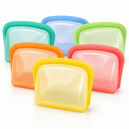 Reusable Silicone Food Storage Bags