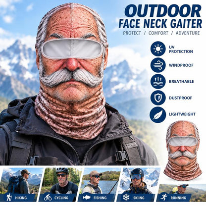 3D Printed Winter Face Mask for Skiing & Outdoors