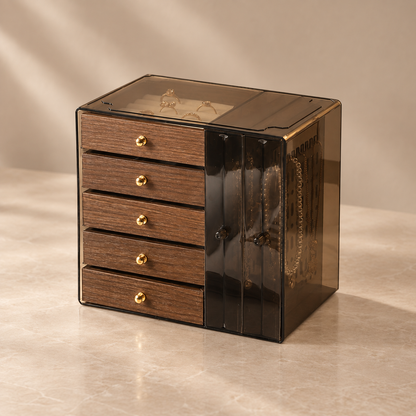 LuxeVault Jewelry Storage Organizer