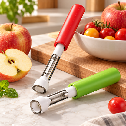 2-in-1 Fruit Corer & Peeler Tool