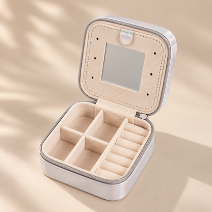 Zippered Travel Jewelry Organizer