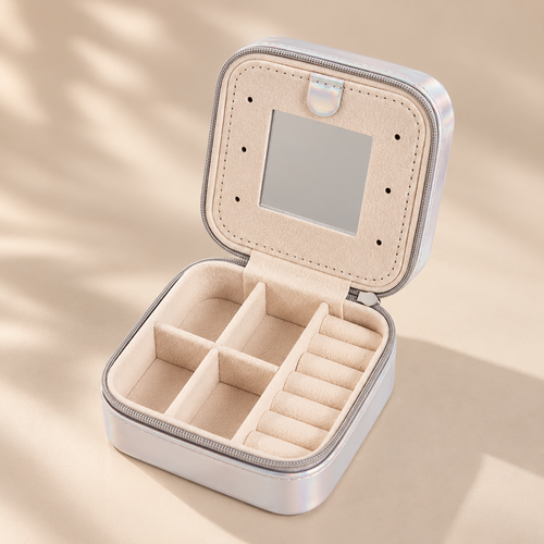 Zippered Travel Jewelry Organizer