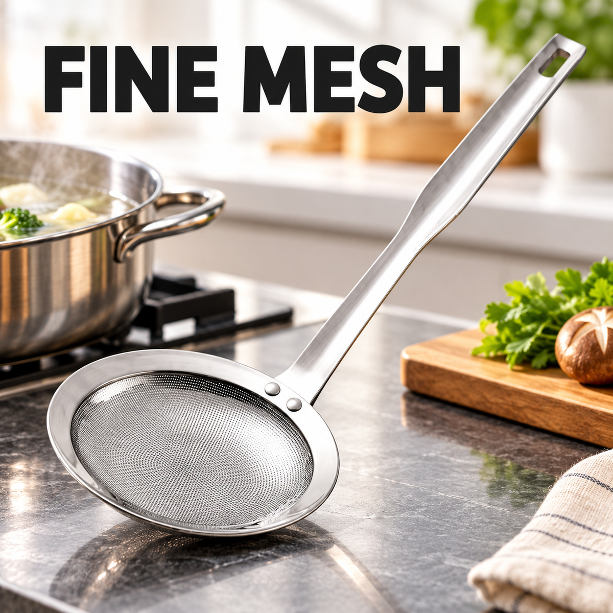 🔥Cleaner Frying, Clearer Soups
