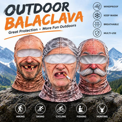 3D Printed Winter Face Mask for Skiing & Outdoors