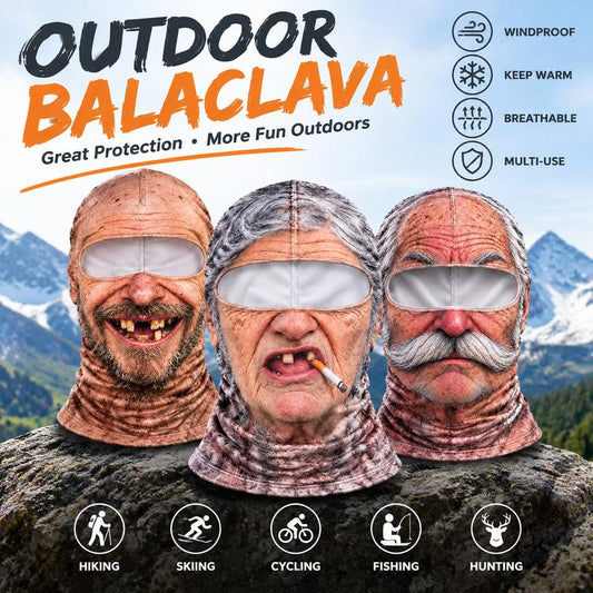3D Printed Winter Face Mask for Skiing & Outdoors
