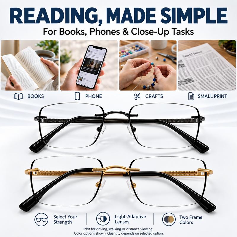 3-in-1 Progressive Reading Glasses for Presbyopia