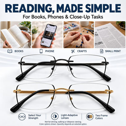 3-in-1 Progressive Reading Glasses for Presbyopia