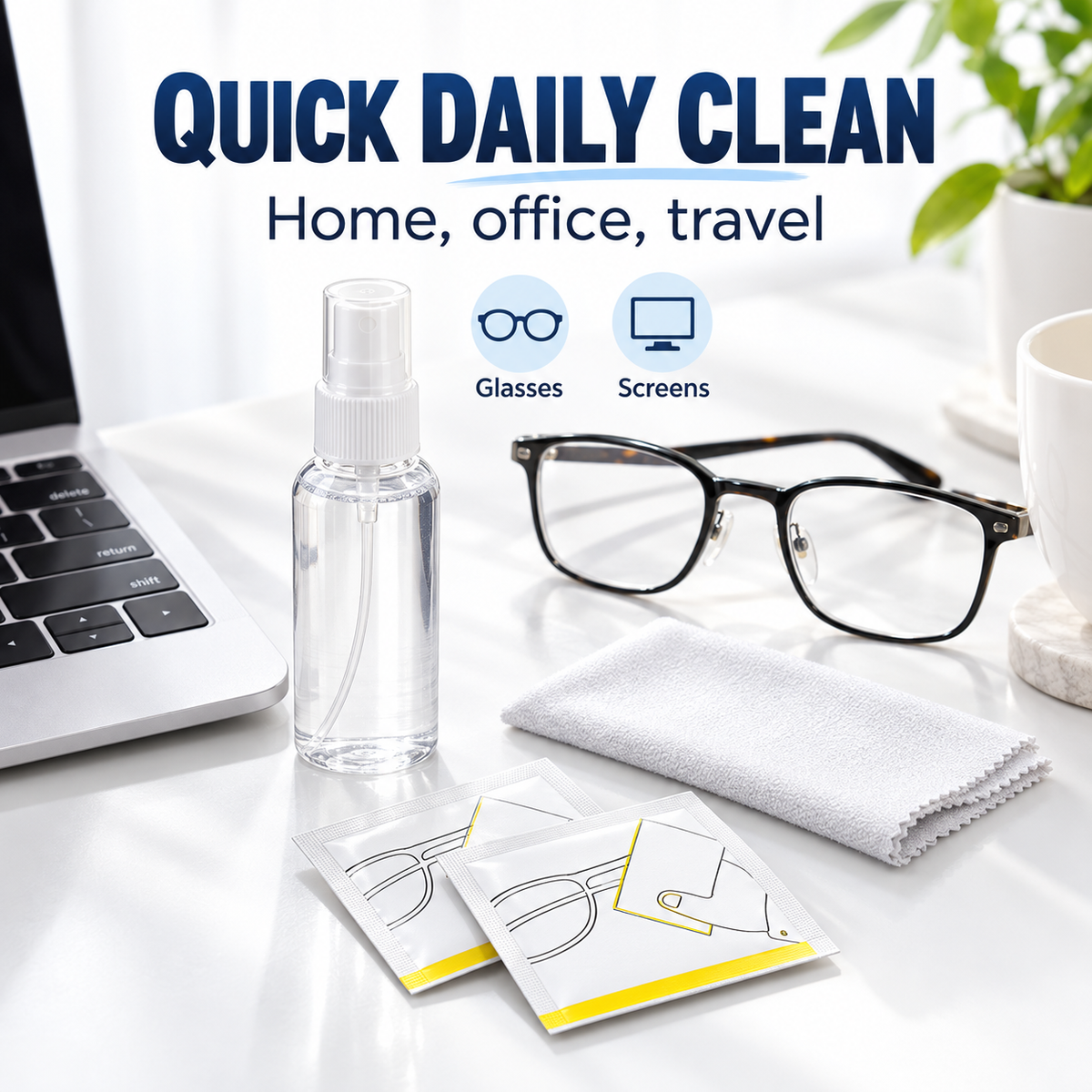 🔥3-in-1 Eyeglass Lens Cleaning Kit