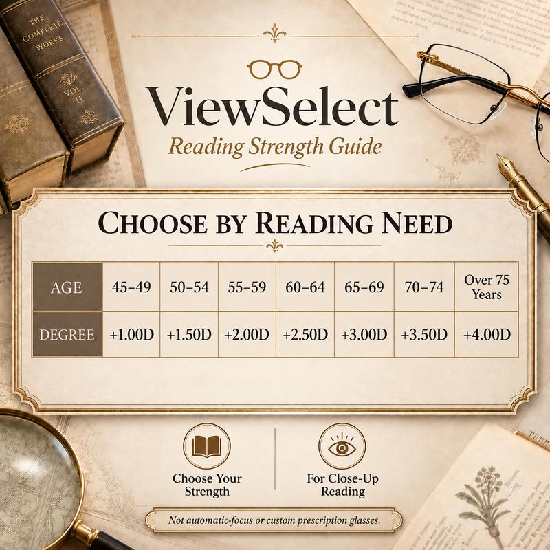 3-in-1 Progressive Reading Glasses for Presbyopia