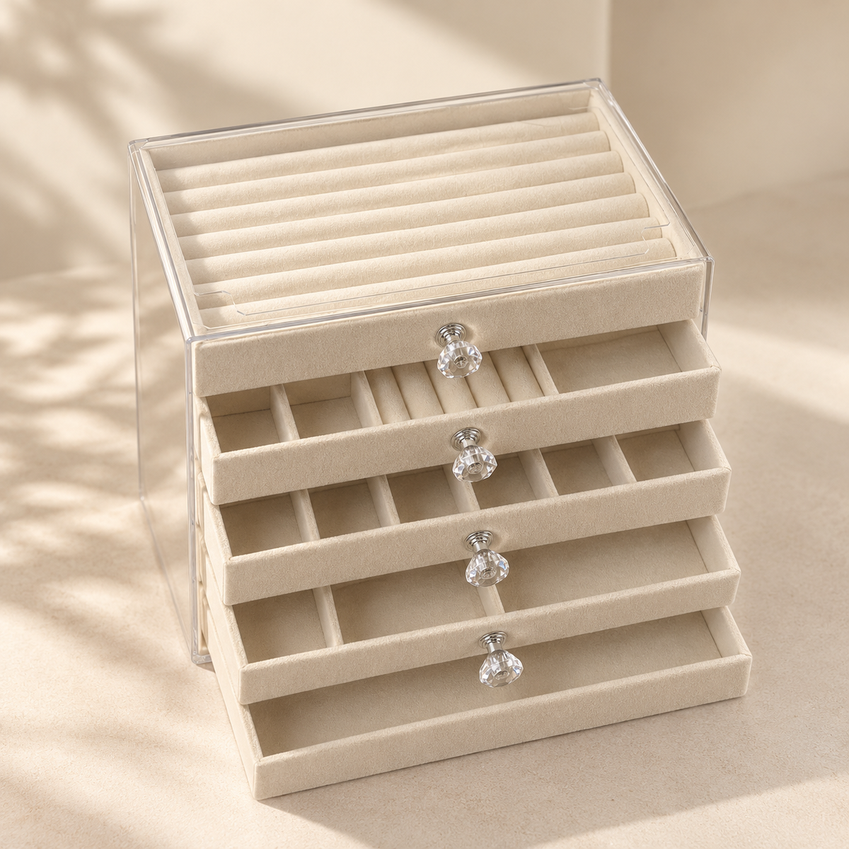 Multi-Layer Jewelry Storage Box