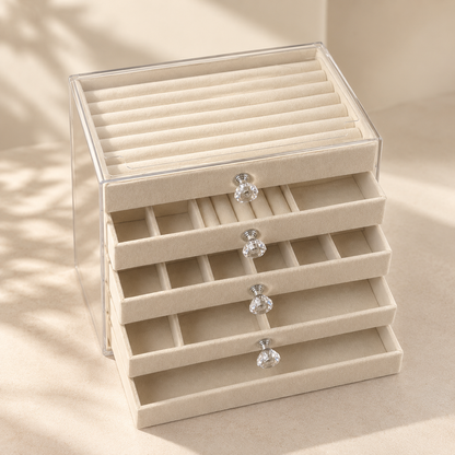 Multi-Layer Jewelry Storage Box
