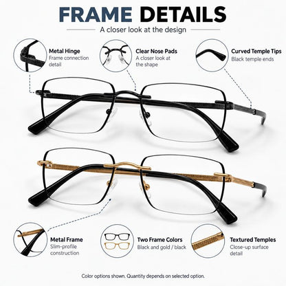 3-in-1 Progressive Reading Glasses for Presbyopia