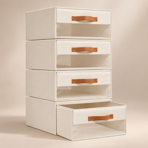 Stackable Fabric Drawer Organizer