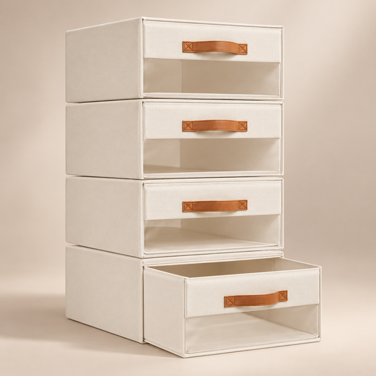 Stackable Fabric Drawer Organizer