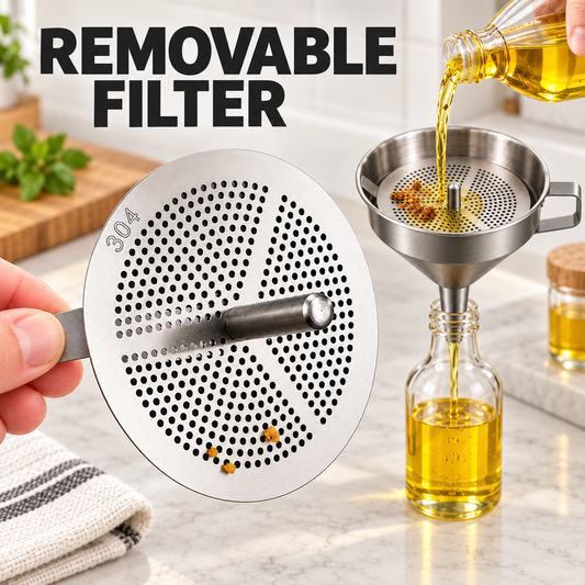 🔥304 Stainless Steel Oil Filter Strainer