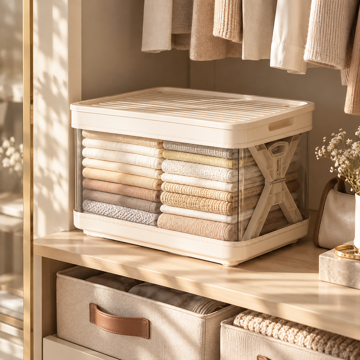 Collapsible Closet Storage Box