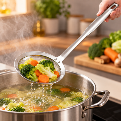 🔥Cleaner Frying, Clearer Soups