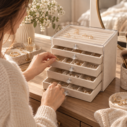 Multi-Layer Jewelry Storage Box